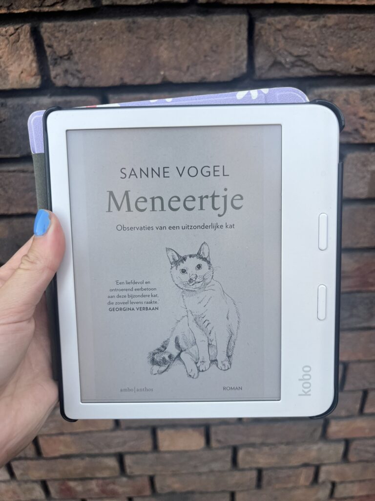 Gelezen: Sanne Vogel - Meneertje boek Sanne Vogel Meneertje
